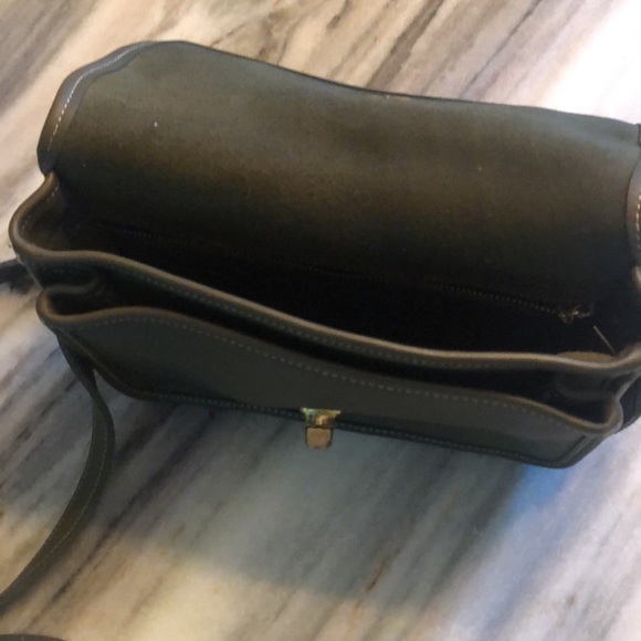 Dark green vintage Coach bag # F58-9850 - Picture 4 of 9